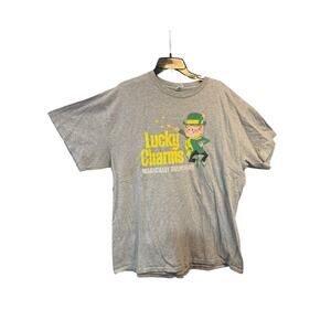 Vintage Lucky Charms Magically Delicious Graphic Men’s T Shirt XL